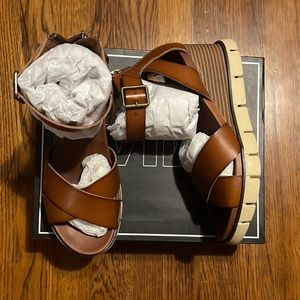 Mia Lauri Wedge Sandals 8.5